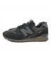 NEW BALANCE (ニューバランス) UNITED ARROWS (ユナイテッドアローズ) ローカットスニーカー ブラック サイズ:22.5：10000円