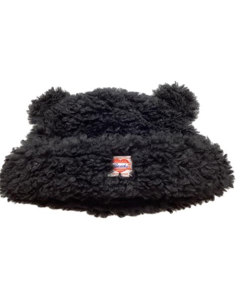 BASICKS（ベイシックス）basicks (ベイシックス) BEAR BEANIE ブラックの古着・服飾アイテム