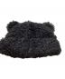 basicks (ベイシックス) BEAR BEANIE ブラック：7000円