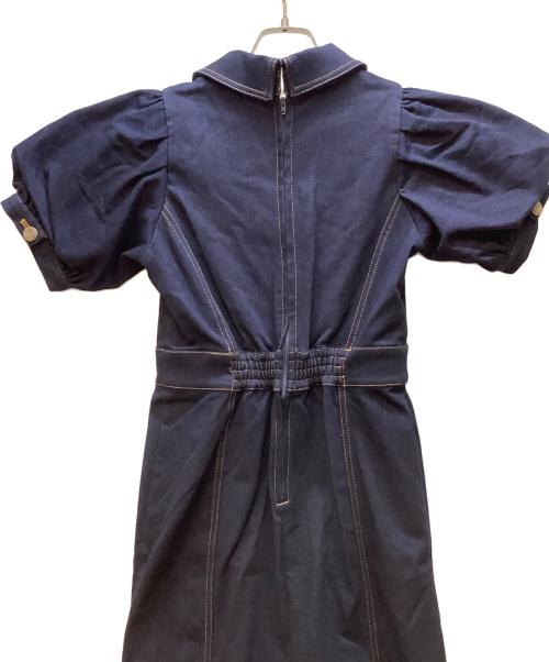Resexxy（リゼクシー）Resexxy (リゼクシー) ステッチデザインマーメイドワンピース インディゴ サイズ:FREEの古着・服飾アイテム