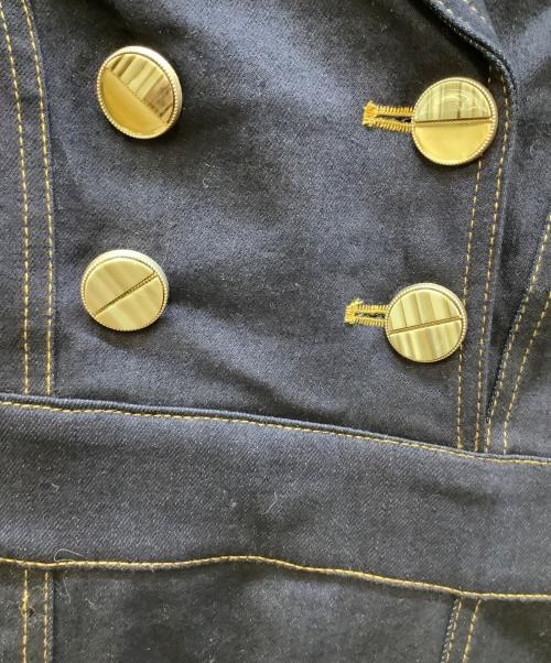 Resexxy（リゼクシー）Resexxy (リゼクシー) ステッチデザインマーメイドワンピース インディゴ サイズ:FREEの古着・服飾アイテム