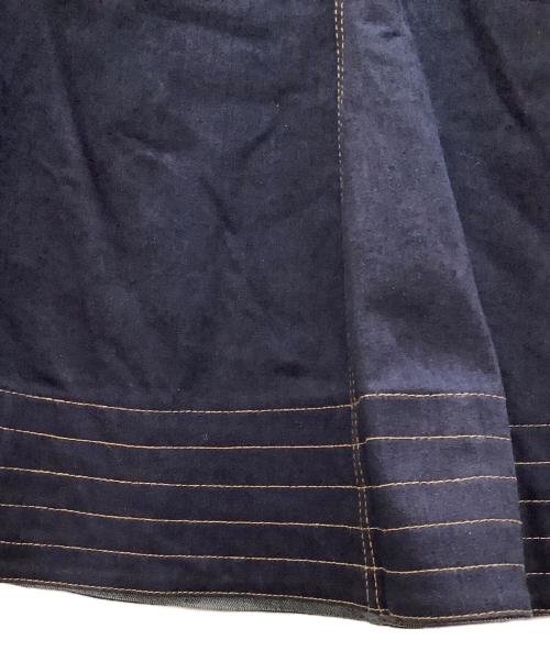 Resexxy（リゼクシー）Resexxy (リゼクシー) ステッチデザインマーメイドワンピース インディゴ サイズ:FREEの古着・服飾アイテム