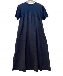 SINME（シンメ）の古着「Tシャツワンピース」｜ネイビー