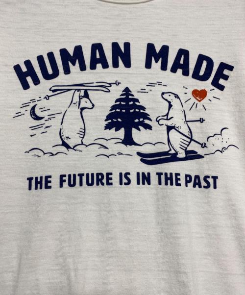 HUMAN MADE（ヒューマンメイド）HUMAN MADE (ヒューマンメイド) プリントTシャツ ホワイト サイズ:XLの古着・服飾アイテム