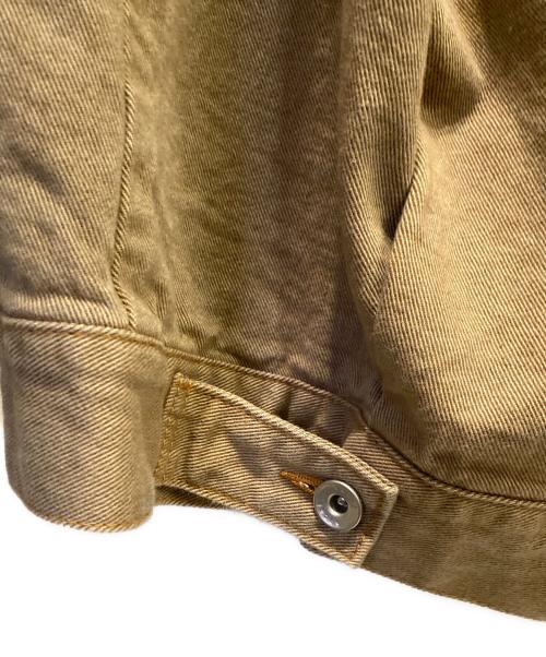 sacai（サカイ）sacai (サカイ) Denim Hoodie ブラウン サイズ:2の古着・服飾アイテム