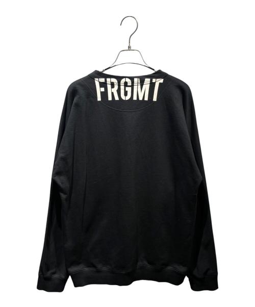 LOUIS VUITTON（ルイ ヴィトン）LOUIS VUITTON (ルイ ヴィトン) FRAGMENT DESIGN (フラグメントデザイン) フラグメントグラフィックスウェットシャツ/RM172M JIU HDY26W ブラック サイズ:Lの古着・服飾アイテム