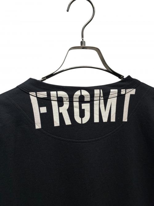 LOUIS VUITTON（ルイ ヴィトン）LOUIS VUITTON (ルイ ヴィトン) FRAGMENT DESIGN (フラグメントデザイン) フラグメントグラフィックスウェットシャツ/RM172M JIU HDY26W ブラック サイズ:Lの古着・服飾アイテム