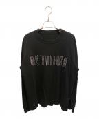 sacaiサカイ）の古着「WHERE THE WILD THINGS ARE L/S」｜ブラック