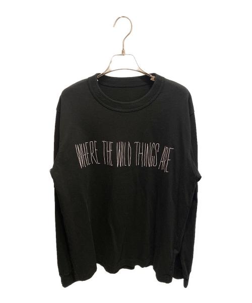 sacai（サカイ）sacai (サカイ) WHERE THE WILD THINGS ARE L/S ブラック サイズ:3の古着・服飾アイテム