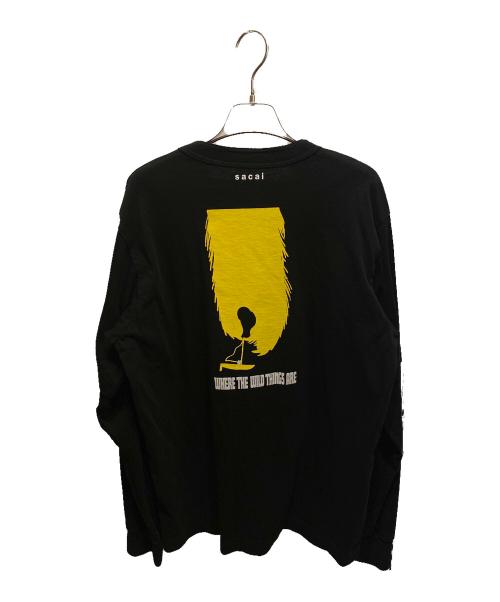 sacai（サカイ）sacai (サカイ) WHERE THE WILD THINGS ARE L/S ブラック サイズ:3の古着・服飾アイテム