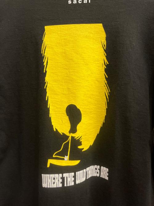 sacai（サカイ）sacai (サカイ) WHERE THE WILD THINGS ARE L/S ブラック サイズ:3の古着・服飾アイテム
