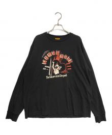 HUMAN MADE（ヒューマンメイド）の古着「GRAPHIC L/S T-SHIRT」｜ブラック