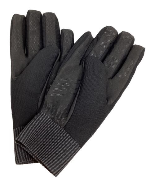 PRADA SPORTS（プラダスポーツ）PRADA SPORTS (プラダスポーツ) Reusch (ロイシュ) ウインドプルーフ ニット グローブ /手袋 ブラックの古着・服飾アイテム