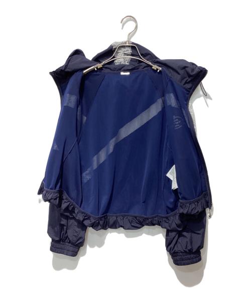 Snidel（スナイデル）Snidel (スナイデル) Chacott (チャコット) コラボナイロンレースブルゾン ネイビー サイズ:Freeの古着・服飾アイテム