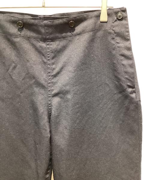HEUGN（ユーゲン）HEUGN (ユーゲン) TROUSER 007/セーラーパンツ  ネイビー サイズ:2の古着・服飾アイテム