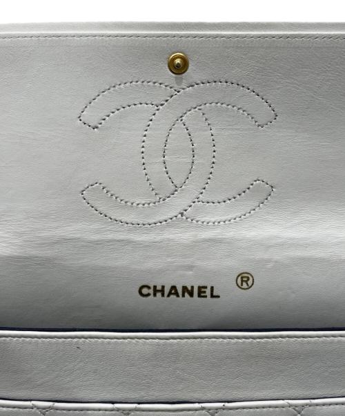 CHANEL（シャネル）CHANEL (シャネル) Wフラップ マトラッセ 25 ホワイト サイズ:25の古着・服飾アイテム