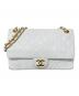 CHANEL（シャネル）の古着「Wフラップ マトラッセ 25」｜ホワイト