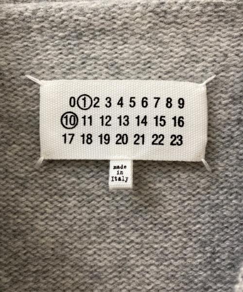Maison Margiela（メゾンマルジェラ）Maison Margiela (メゾンマルジェラ) ダメージ加工カーディガン グレー サイズ:Sの古着・服飾アイテム
