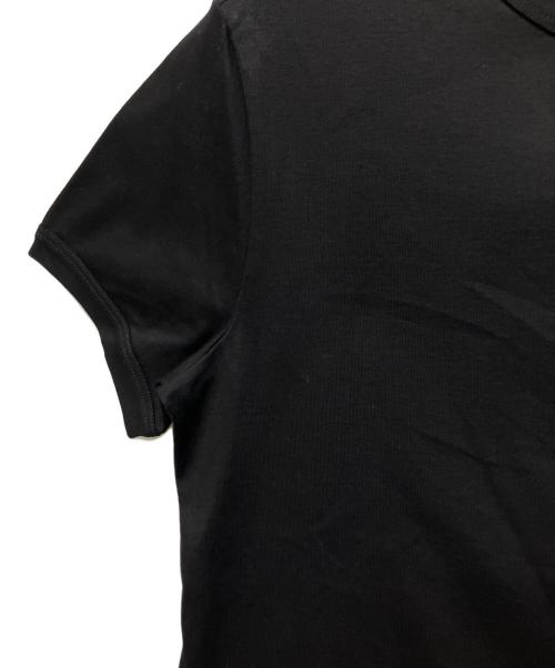 PRADA（プラダ）PRADA (プラダ) ライアングルロゴ 半袖Tシャツ 24SS ブラック サイズ:Mの古着・服飾アイテム