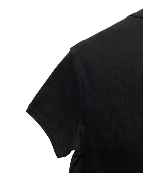 PRADA（プラダ）PRADA (プラダ) ライアングルロゴ 半袖Tシャツ 24SS ブラック サイズ:Mの古着・服飾アイテム