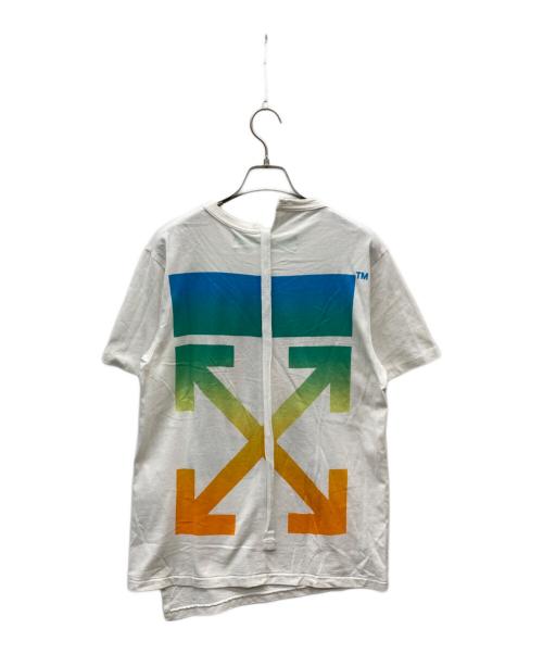 OFFWHITE（オフホワイト）OFFWHITE (オフホワイト) プリントTシャツ ホワイト サイズ:XSの古着・服飾アイテム
