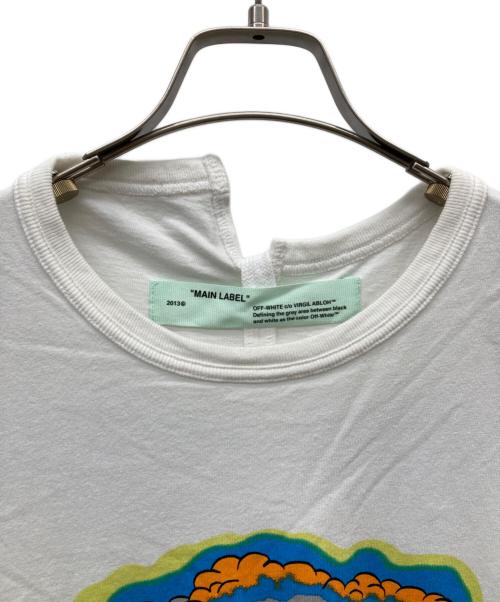 OFFWHITE（オフホワイト）OFFWHITE (オフホワイト) プリントTシャツ ホワイト サイズ:XSの古着・服飾アイテム
