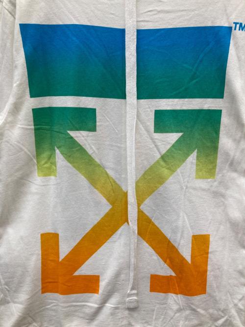 OFFWHITE（オフホワイト）OFFWHITE (オフホワイト) プリントTシャツ ホワイト サイズ:XSの古着・服飾アイテム