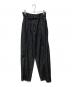 LOHEN（ローヘン）の古着「HIGH WAIST 2TUCK DENIM」｜ブラック
