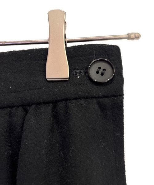 Yves Saint Laurent（イヴサンローラン）Yves Saint Laurent (イヴサンローラン) ウールスカート ブラック サイズ:Ｌの古着・服飾アイテム