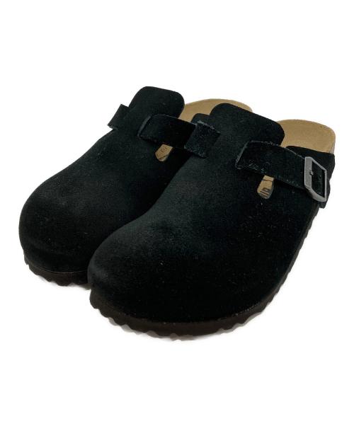 BIRKENSTOCK（ビルケンシュトック）BIRKENSTOCK (ビルケンシュトック) スウェードサボサンダル ブラック サイズ:36の古着・服飾アイテム