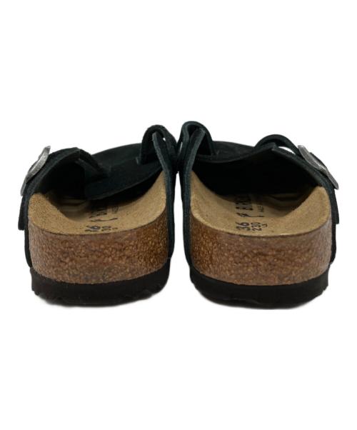 BIRKENSTOCK（ビルケンシュトック）BIRKENSTOCK (ビルケンシュトック) スウェードサボサンダル ブラック サイズ:36の古着・服飾アイテム