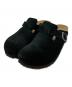 BIRKENSTOCK（ビルケンシュトック）の古着「スウェードサボサンダル」｜ブラック
