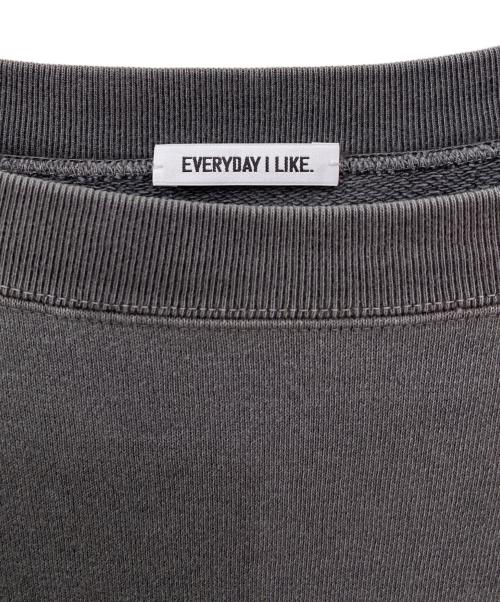 EVERYDAY I LIKE.（エヴリデイ アイ ライク）EVERYDAY I LIKE. (エヴリデイ アイ ライク) ヴィンテージオフショルダープルオーバー グレー サイズ:Freeの古着・服飾アイテム