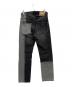 1691 (イチロクキューイチ) ASYMMETRICAL STRAIGHT DENIM ブラック サイズ:2：10000円