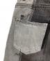中古・古着 1691 (イチロクキューイチ) ASYMMETRICAL STRAIGHT DENIM ブラック サイズ:2：10000円