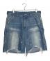 SAINT MICHAEL（セントマイケル）の古着「DOUBLE KNEE SHORTS」｜インディゴ