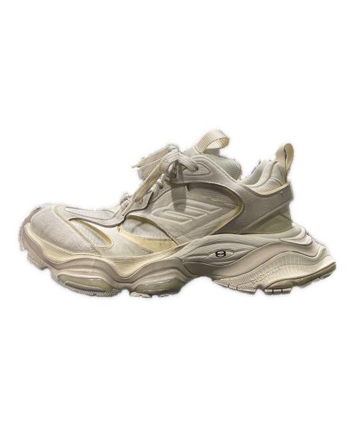 BALENCIAGA（バレンシアガ）BALENCIAGA (バレンシアガ) スニーカー ホワイト×グレー サイズ:43の古着・服飾アイテム