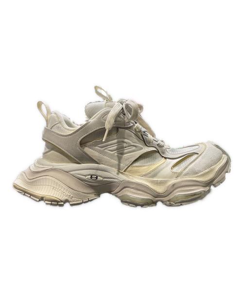 BALENCIAGA（バレンシアガ）BALENCIAGA (バレンシアガ) スニーカー ホワイト×グレー サイズ:43の古着・服飾アイテム
