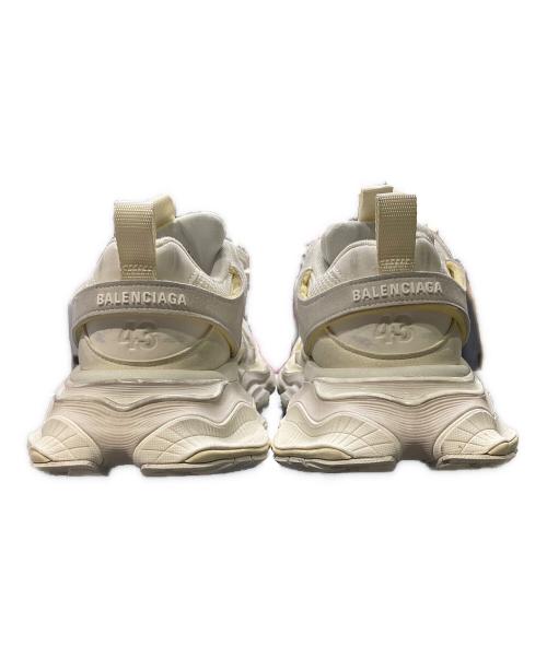 BALENCIAGA（バレンシアガ）BALENCIAGA (バレンシアガ) スニーカー ホワイト×グレー サイズ:43の古着・服飾アイテム
