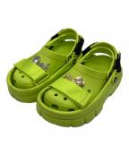 crocs×SANKUANZクロックス×サンクアンズ）の古着「クラシッククロッグ」｜ライトグリーン