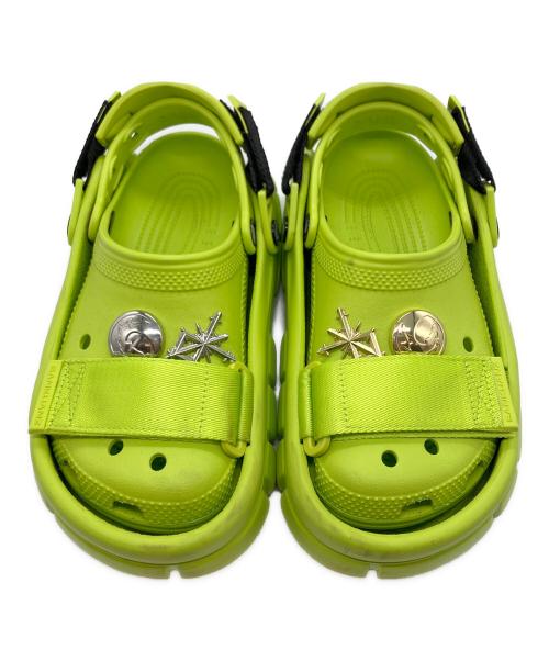 crocs（クロックス）crocs (クロックス) SANKUANZ (サンクアンズ) クラシッククロッグ ライトグリーン サイズ:W7の古着・服飾アイテム
