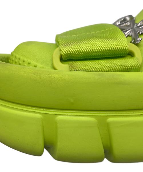 crocs（クロックス）crocs (クロックス) SANKUANZ (サンクアンズ) クラシッククロッグ ライトグリーン サイズ:W7の古着・服飾アイテム