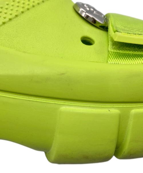 crocs（クロックス）crocs (クロックス) SANKUANZ (サンクアンズ) クラシッククロッグ ライトグリーン サイズ:W7の古着・服飾アイテム