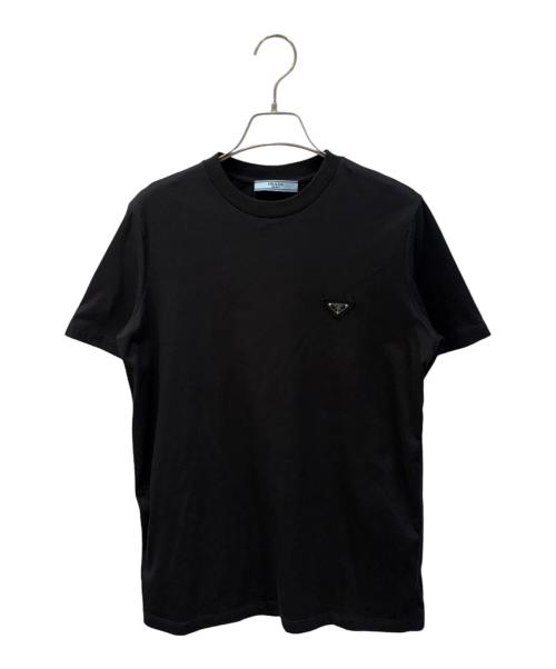 PRADA（プラダ）PRADA (プラダ) コットンジャージーTシャツ ブラック サイズ:ＸＳの古着・服飾アイテム