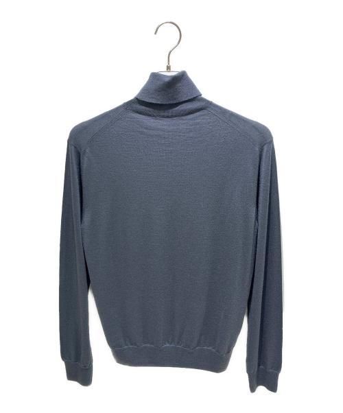 PRADA（プラダ）PRADA (プラダ) カシミヤシルク タートルネックニット/カシミヤ混/シルク混/タートルネックニット グレー サイズ:38の古着・服飾アイテム