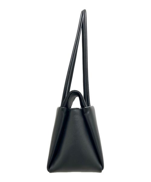 PRADA（プラダ）PRADA (プラダ) パサージュ/トライアングルロゴ ショルダーバッグ/ハンドバッグ/ロングハンドルバッグ ブラックの古着・服飾アイテム