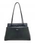 PRADA（プラダ）の古着「パサージュ/トライアングルロゴ ショルダーバッグ/ハンドバッグ/ロングハンドルバッグ」｜ブラック
