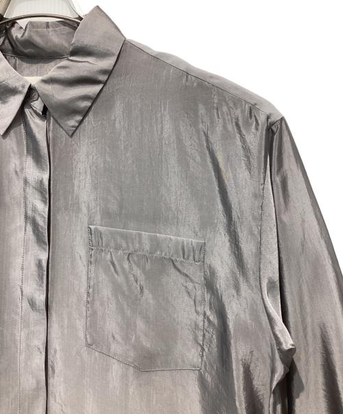 TODAYFUL（トゥデイフル）TODAYFUL (トゥデイフル) Chambray Silky Shirts グレー サイズ:Freeの古着・服飾アイテム