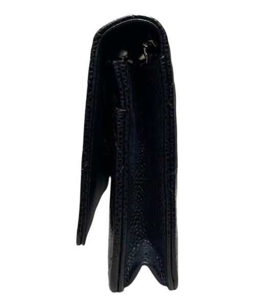 CHANEL（シャネル）CHANEL (シャネル) マトラッセ チェーンウォレット ブラックの古着・服飾アイテム