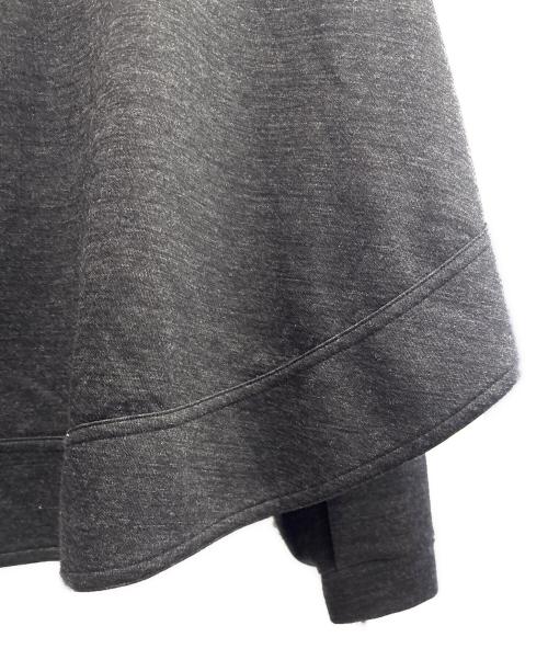 THE RERACS（ザ リラクス）THE RERACS (ザ リラクス) A-LINE SHORT RAGLAN SWEAT/プルオーバーシャツ チャコールグレー サイズ:38の古着・服飾アイテム